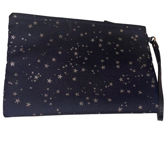 Kate Spade Womens Clutch Wristlet Bag Blue Starry Night Casual - Picture 7 of 9